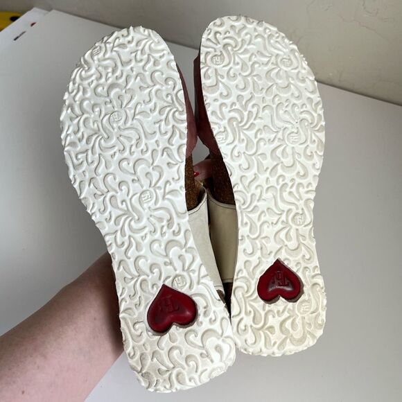 Think! Tanisha Leather Adjustable Strap Comfort Sandals Size EU 39 US 8 - Picture 8 of 8